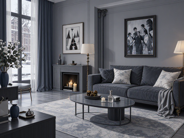 北欧风装修如何用低饱和度与高饱和度色彩打造高级感?