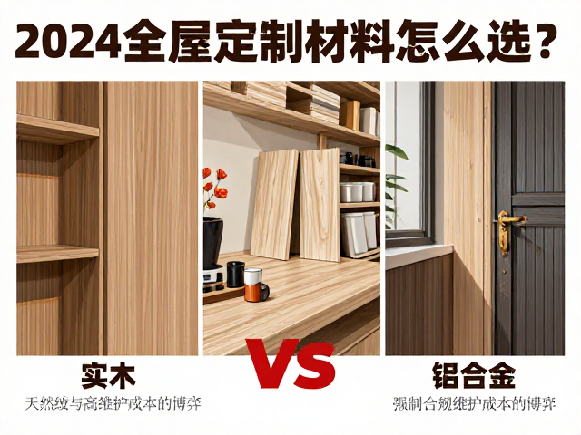 实木vs纤维板vs铝合金,2024全屋定制材料怎么选?优缺点深度解析