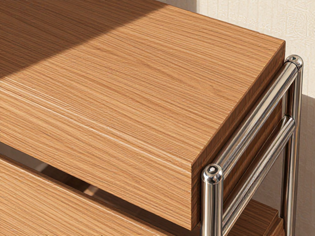 ENF级实木搭配铬钢,打造环保高颜值家居,健康与质感双满分