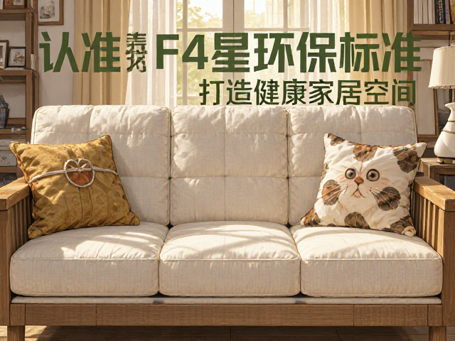 实木布艺沙发怎么选?认准F4星环保标准,打造健康家居空间