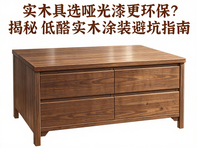实木家具选哑光漆更环保？揭秘低醛实木涂装避坑指南