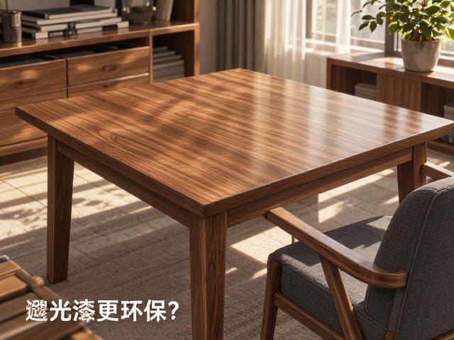 实木家具选哑光漆更环保？揭秘低醛实木涂装避坑指南