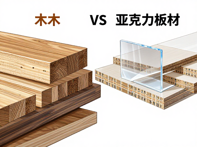 实木vs亚克力vs板材,密度板/刨花板/多层实木怎么选?