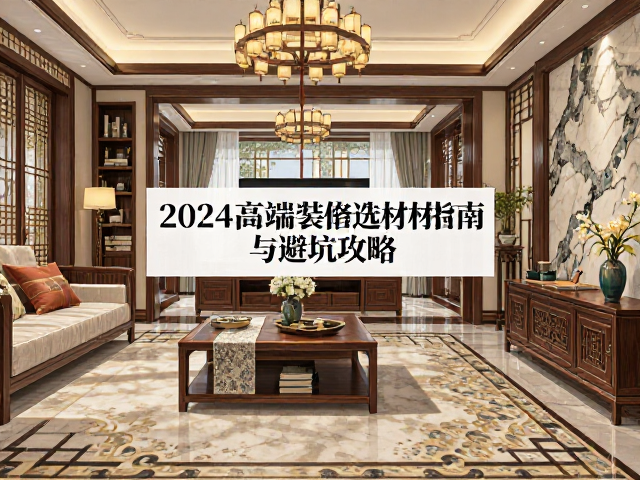 新中式实木搭配花岗岩,2024高端装修选材指南与避坑攻略