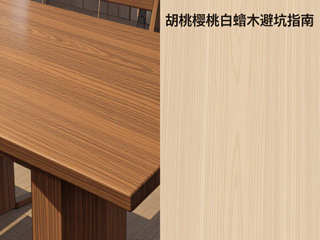 高温烧制实木家具怎么选?橡木胡桃樱桃白蜡木避坑指南