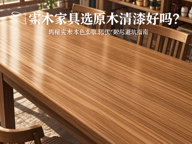 实木家具选原木清漆好吗?揭秘实木本色处理的优势与避坑指南