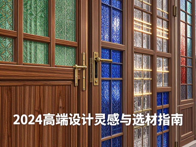实木配有色玻璃与黄铜铜饰，2024高端家居设计灵感与选材指南