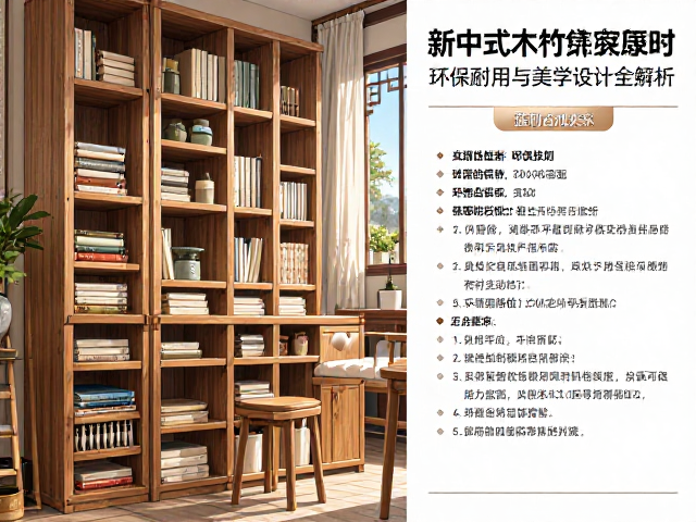 新中式实木竹集成材家具选购指南，环保耐用与美学设计全解析