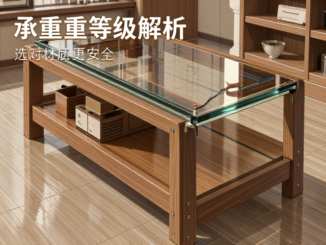 实木有色玻璃家具承重等级解析,选对材质更安全