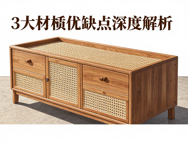 实木、天然藤条、贴皮家具怎么选?3大材质优缺点深度解析