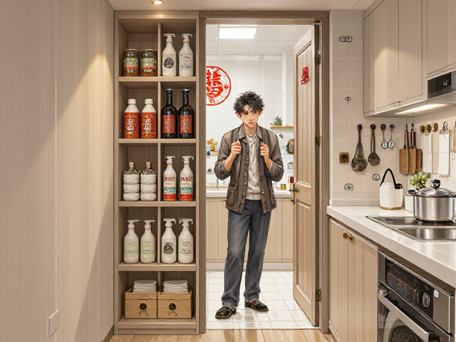 小户型必看，嵌入式空间利用技巧，兼顾可收纳与通行空间预留