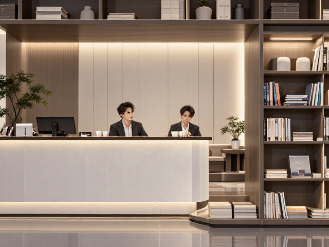 现代简约可收纳会客接待室设计，打造高效商务空间