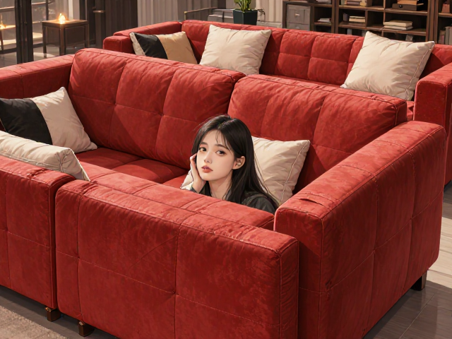 可收纳沙发设计，会客接待更从容，与色系完美呼应显高级