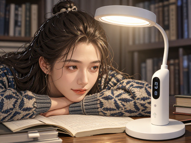 可收纳带温度显示,护眼阅读灯助你科学休息