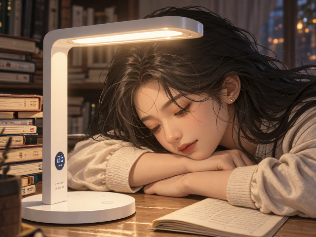 可收纳带温度显示,护眼阅读灯助你科学休息