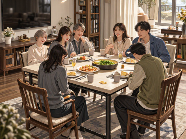 可收纳折叠桌,临时用餐承重稳,小户型客厅秒变餐厅
