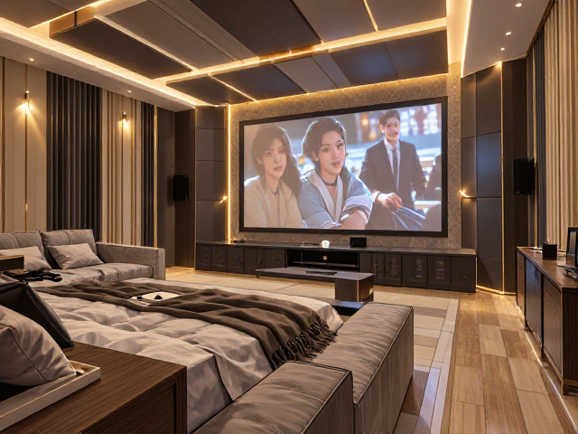 卧室搭配影音室，打造高端住宿体验的极致享受