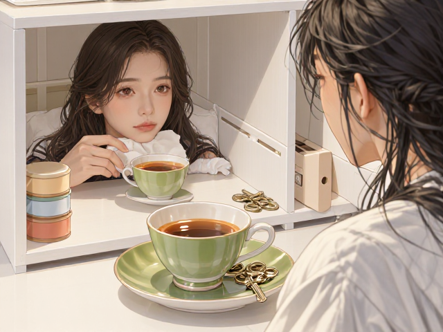 卧室改造，打造茶歇思考角，钥匙零钱收纳神器分享