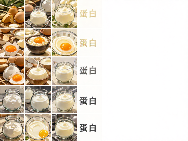 高蛋白饮食颜色分类法,本土化食材搭配指南