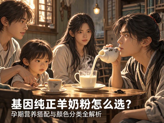 基因纯正羊奶粉怎么选?孕期营养搭配与颜色分类全解析