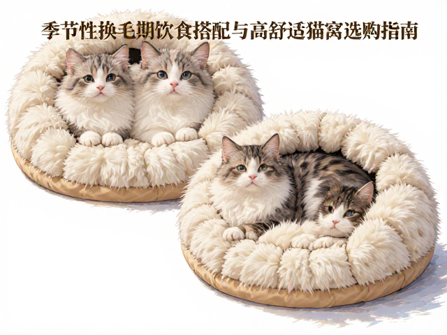 猫咪季节性换毛期饮食搭配与高舒适猫窝选购指南