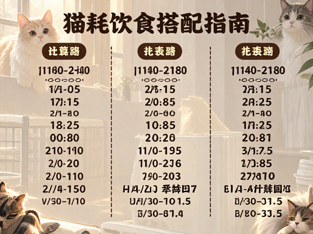 猫砂消耗计算与饮食搭配指南,避免高处攀爬的科学养猫法