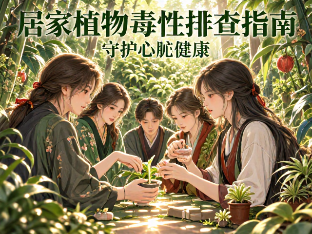 2025心肌病症新解,居家植物毒性排查指南,守护心脏健康