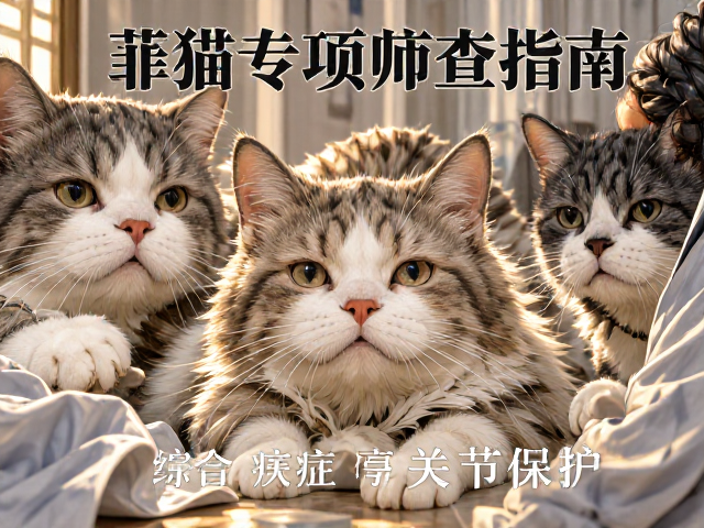 老年猫专项筛查指南,心肌病症与关节保护