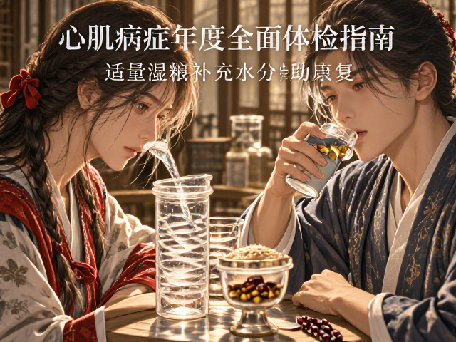 心肌病症年度全面体检指南,适量湿粮补充水分助康复