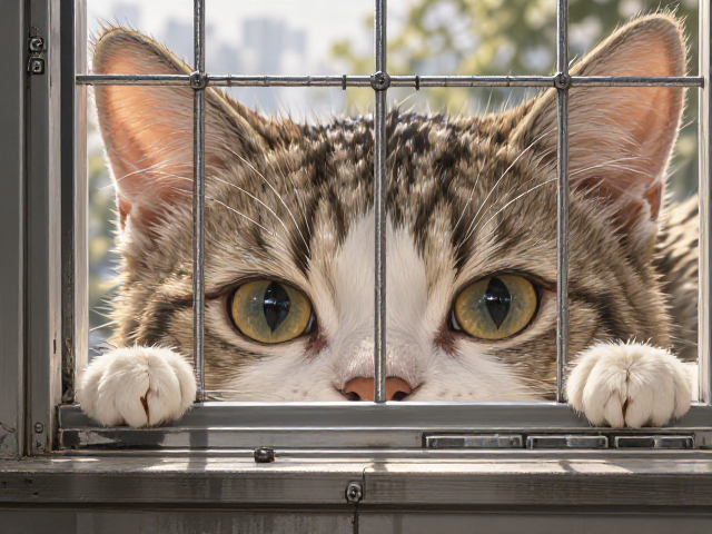 猫咪耳朵形态与封窗安全，品相识别避坑指南