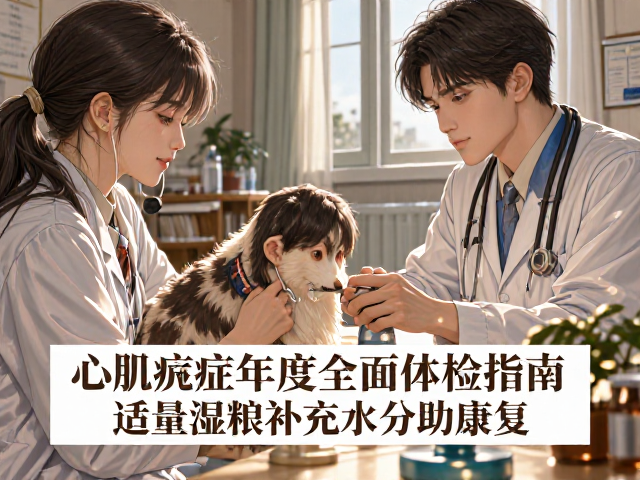 心肌病症年度全面体检指南,适量湿粮补充水分助康复