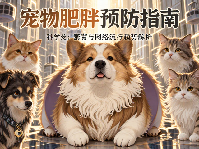 宠物肥胖预防指南,科学配色繁育与网络流行趋势解析