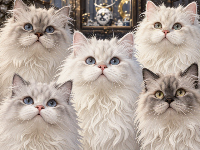 金吉拉猫怎么配色繁育?避免近亲繁殖的避坑指南