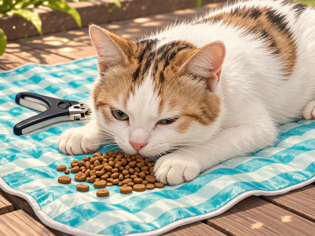 夏季宠物护理,专用猫粮搭配降温垫,选对指甲剪更安心