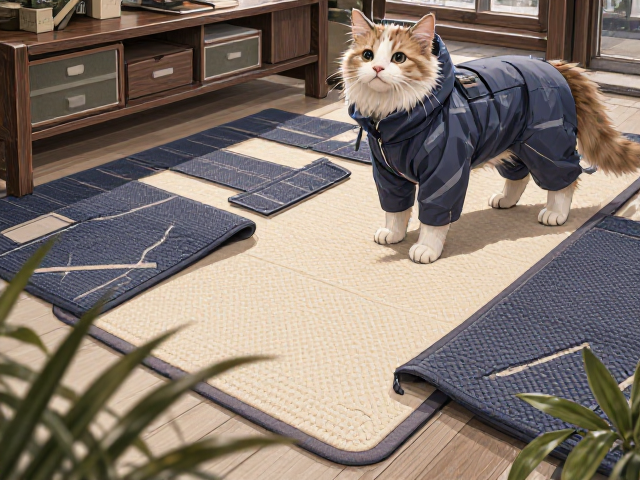 专用猫粮搭配宠物雨衣与家具防刮垫,打造舒适养宠生活指南