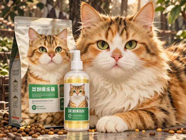 专用猫粮搭配耳部清洁液,选环保可持续材料更安心