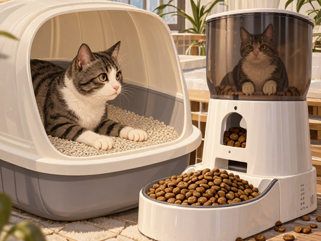 专用猫粮,全封闭猫砂盆,自动喂食器,养猫神器全攻略与选购指南