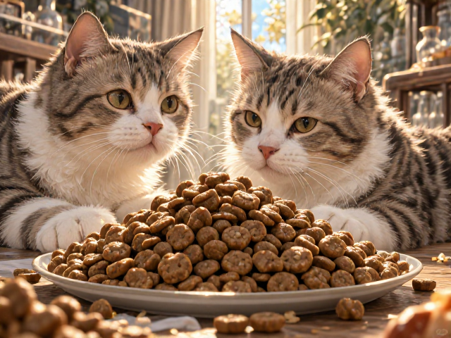 老年猫专用猫粮怎么选?根据体型精准挑选,守护晚年健康