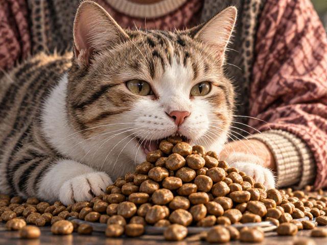 老年猫专用猫粮怎么选?根据体型精准挑选,守护晚年健康