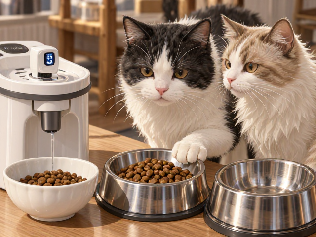 专用猫粮怎么喂？饮水机清洗频率与陶瓷不锈钢碗选购指南