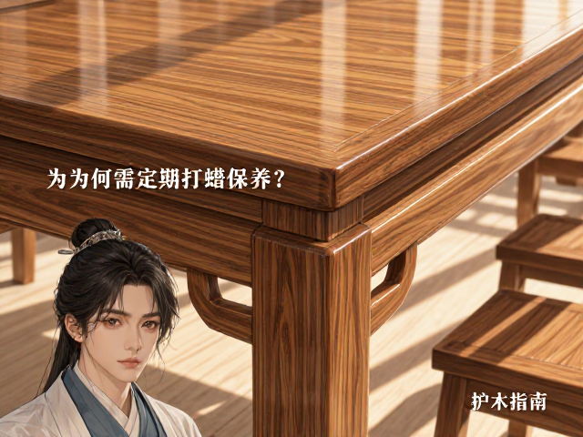 实木家具束腰结构解析，为何需定期打蜡保养？方形桌护木指南