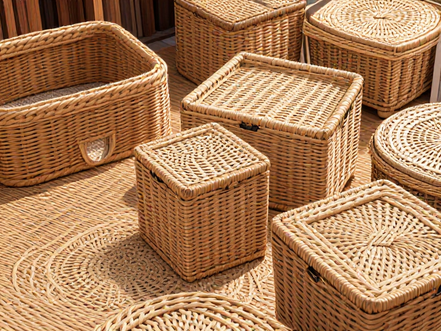 福建泉州藤编,环保等级揭秘,精选方形设计打造自然家居美学
