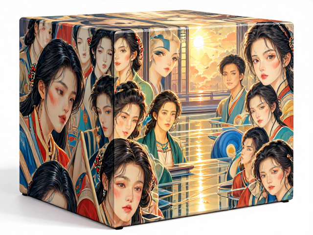 圆角防撞设计,漆面彩绘,打造高颜值方形家具新体验