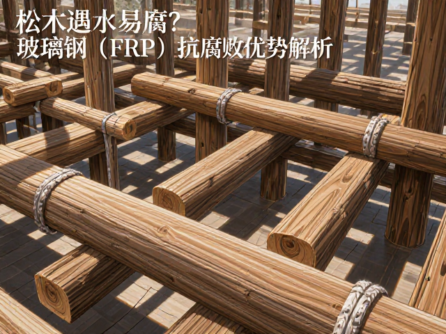 松木遇水易腐?玻璃钢(FRP)抗腐蚀优势解析,替代松木更耐用