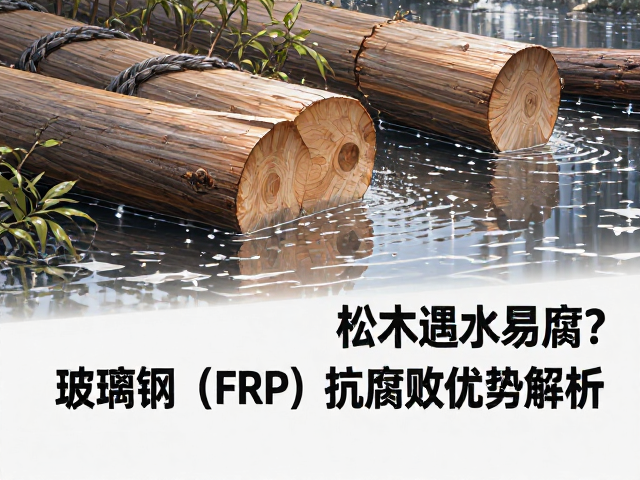 松木遇水易腐？玻璃钢（FRP）抗腐蚀优势解析，替代松木更耐用