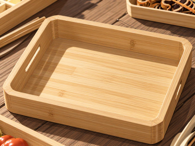 食品接触级松木竹片餐盒是否安全？环保材质深度解析