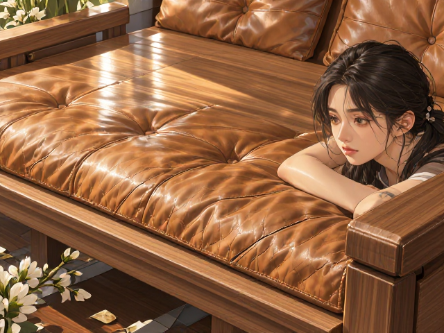 松木搭配头层牛皮家具,如何避免阳光直射防裂保养指南