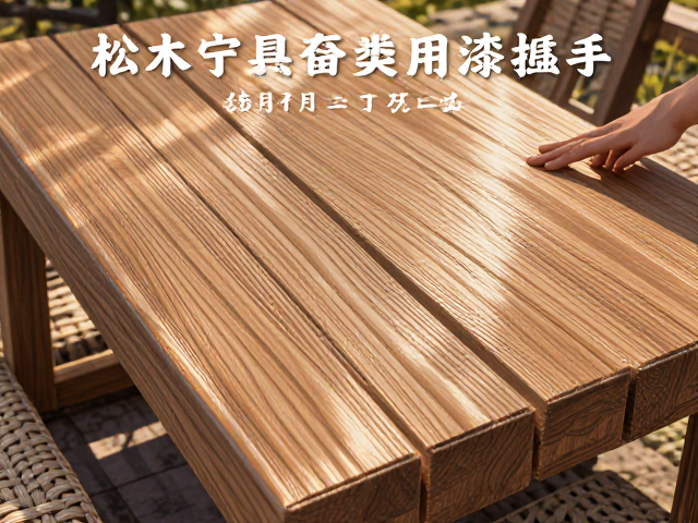 户外松木家具专用漆推荐，兼顾编织工艺与防腐耐候性全解析