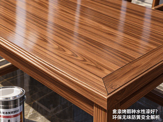 松木家具喷涂烤漆用哪种水性漆好？环保无味防黄变全解析