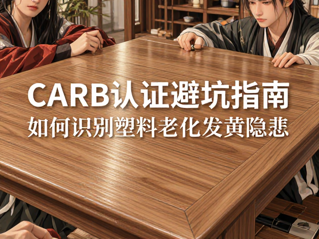 松木家具CARB认证避坑指南,如何识别塑料老化发黄隐患